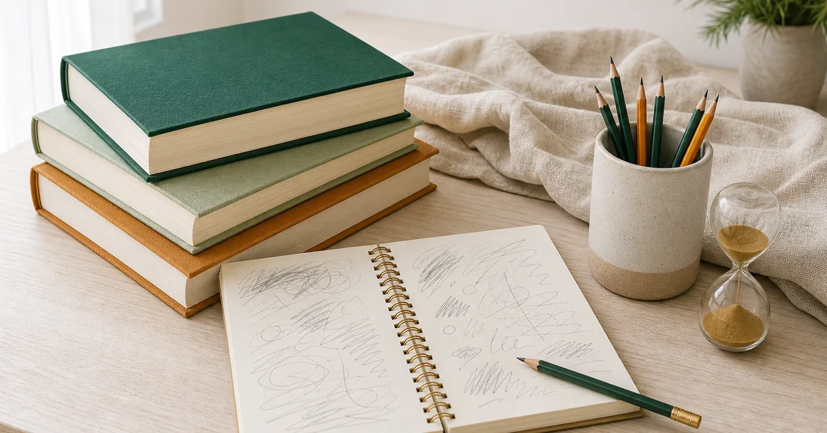 Schreibtisch mit Fragebogen und Stift als Symbol für die amtsärztliche Überprüfung